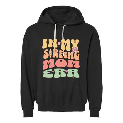 Groovy Mom Life Mothers Day Gift Garment-Dyed Fleece Hoodie