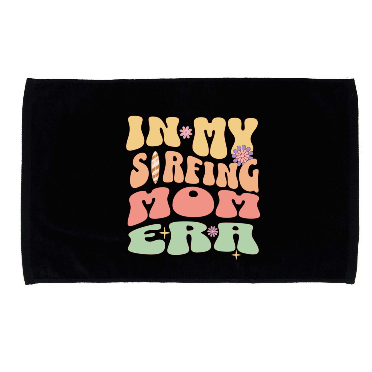 Groovy Mom Life Mothers Day Gift Microfiber Hand Towel