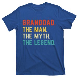 Granddad Myth Legend FatherS Day Granddad Cool Gift T-Shirt