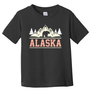 Glacier Mountain Landscape Alaskan Bear Wildlife Alaska Toddler T-Shirt