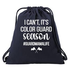 Guard Mama Life Color Guard Mom Of A Guard Member Cute Gift Drawstring Bag