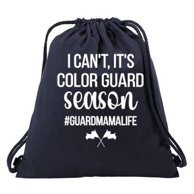 Guard Mama Life Color Guard Mom Of A Guard Member Cute Gift Drawstring Bag