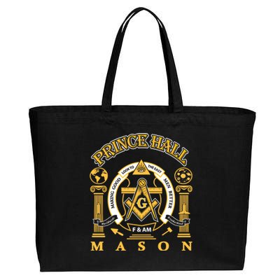 Greats Mason: Masonic Prince Hall Masons Presidents Day Gift Funny Gift Cotton Canvas Jumbo Tote