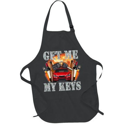 Get Me My Keys Full-Length Apron With Pockets
