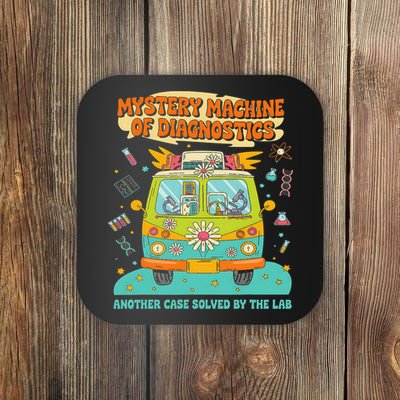 Groovy Mystery Machine Of Diagnostics Lab Tech Lab Week 2025 Coaster