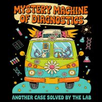 Groovy Mystery Machine Of Diagnostics Lab Tech Lab Week 2025 Wool Snapback Cap