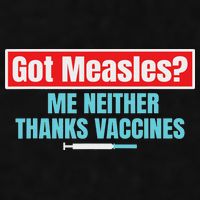 Got Measles Me Neither Thanks Vaccines Pro Scienc Ladies PosiCharge Tri-Blend Wicking Tank
