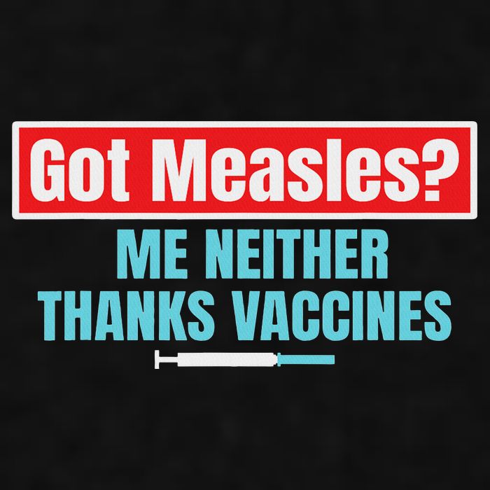 Got Measles Me Neither Thanks Vaccines Pro Scienc Ladies PosiCharge Tri-Blend Wicking Tank