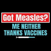 Got Measles Me Neither Thanks Vaccines Pro Scienc Drawstring Bag