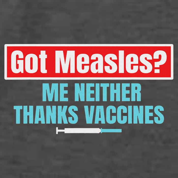 Got Measles Me Neither Thanks Vaccines Pro Scienc Vector Backpack