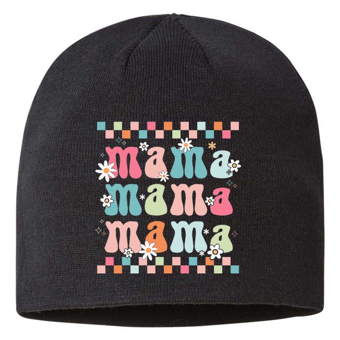  Groovy Mama Matching Family Mothers Day Sustainable Beanie