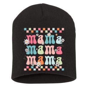  Groovy Mama Matching Family Mothers Day Short Acrylic Beanie