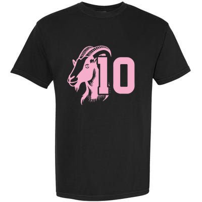 Goat Miami Mvp 10 Greatest Of All Time Garment-Dyed Heavyweight T-Shirt