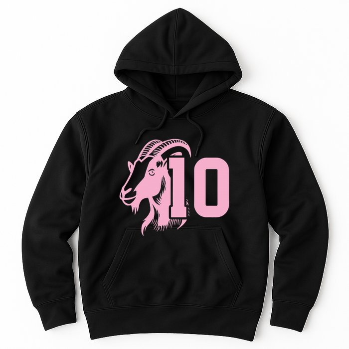 Goat Miami Mvp 10 Greatest Of All Time Hoodie