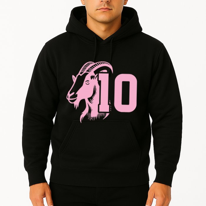 Goat Miami Mvp 10 Greatest Of All Time Hoodie