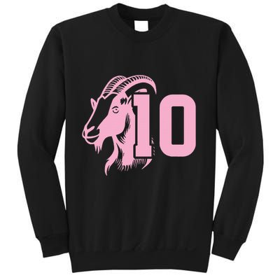 Goat Miami Mvp 10 Greatest Of All Time Sweatshirt