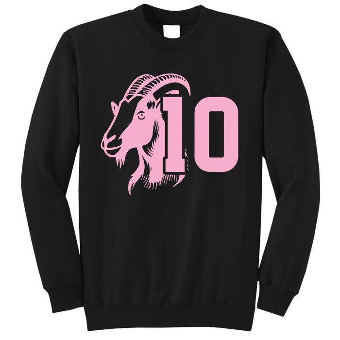 Goat Miami Mvp 10 Greatest Of All Time Sweatshirt