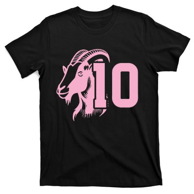 Goat Miami Mvp 10 Greatest Of All Time T-Shirt