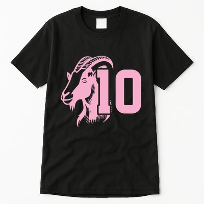 Goat Miami Mvp 10 Greatest Of All Time Tall T-Shirt
