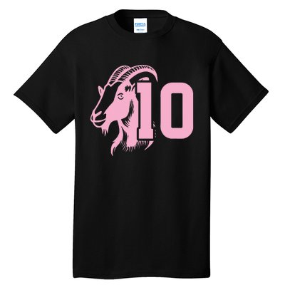 Goat Miami Mvp 10 Greatest Of All Time Tall T-Shirt