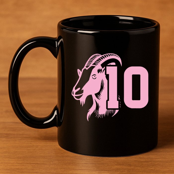 Goat Miami Mvp 10 Greatest Of All Time 11oz C Handle Ceramic Mug