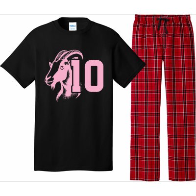 Goat Miami Mvp 10 Greatest Of All Time Pajama Set