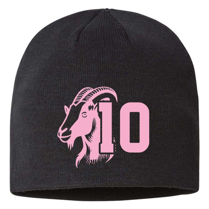 Goat Miami Mvp 10 Greatest Of All Time Sustainable Beanie