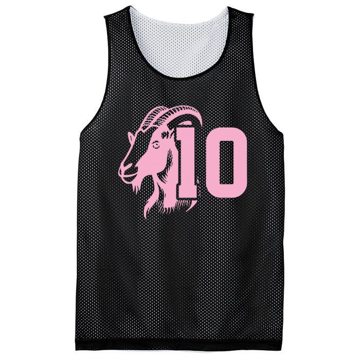 Goat Miami Mvp 10 Greatest Of All Time Mesh Reversible Basketball Jersey Tank