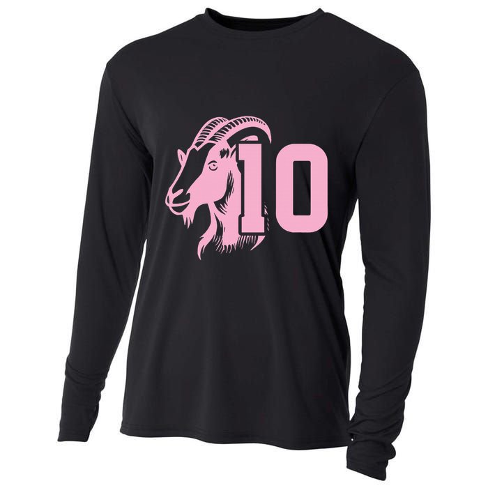 Goat Miami Mvp 10 Greatest Of All Time Cooling Performance Long Sleeve Crew