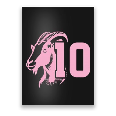Goat Miami Mvp 10 Greatest Of All Time Poster