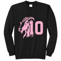 Goat Miami Mvp 10 Greatest Of All Time Tall Sweatshirt