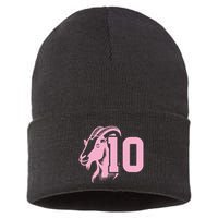 Goat Miami Mvp 10 Greatest Of All Time Sustainable Knit Beanie