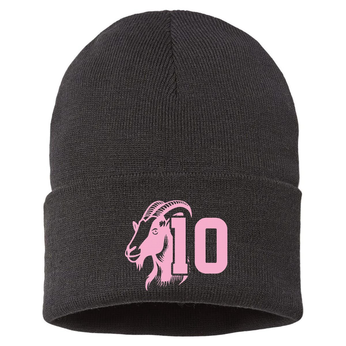 Goat Miami Mvp 10 Greatest Of All Time Sustainable Knit Beanie