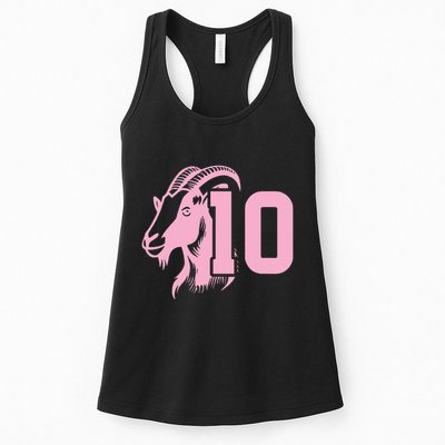 Goat Miami Mvp 10 Greatest Of All Time Womens Tank Top