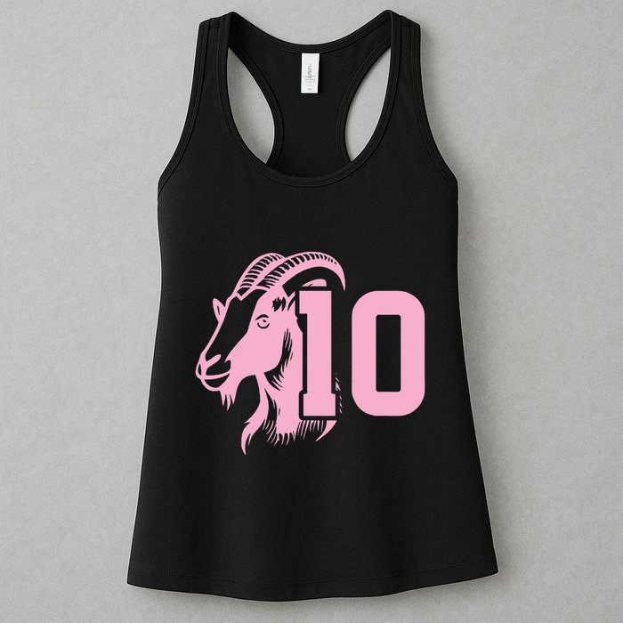 Goat Miami Mvp 10 Greatest Of All Time Womens Tank Top
