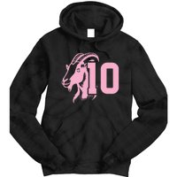 Goat Miami Mvp 10 Greatest Of All Time Tie Dye Hoodie