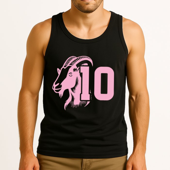 Goat Miami Mvp 10 Greatest Of All Time Tank Top