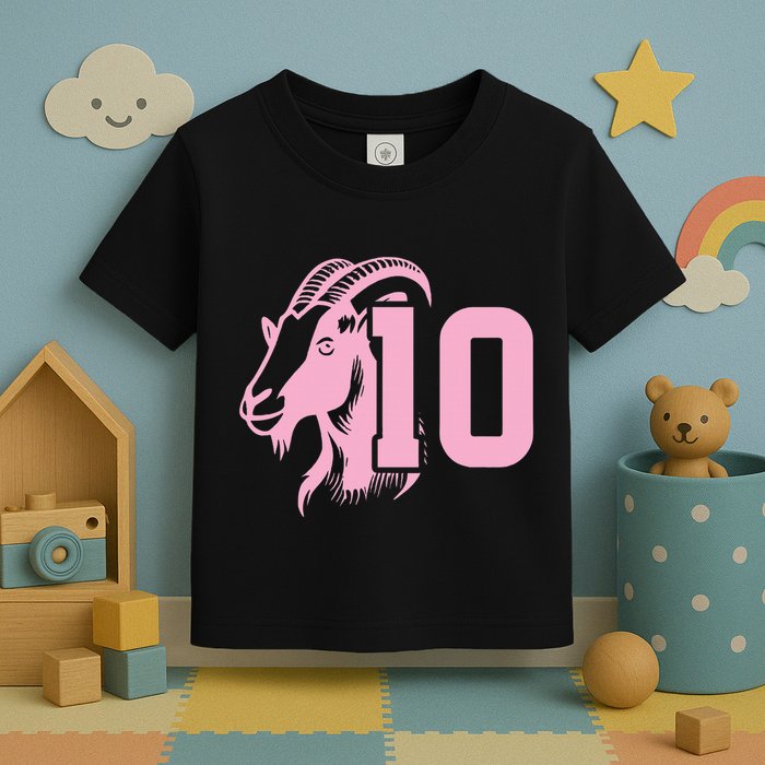 Goat Miami Mvp 10 Greatest Of All Time Toddler T-Shirt