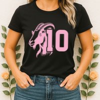 Goat Miami Mvp 10 Greatest Of All Time Womens T-Shirt