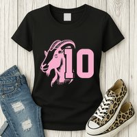 Goat Miami Mvp 10 Greatest Of All Time Womens T-Shirt