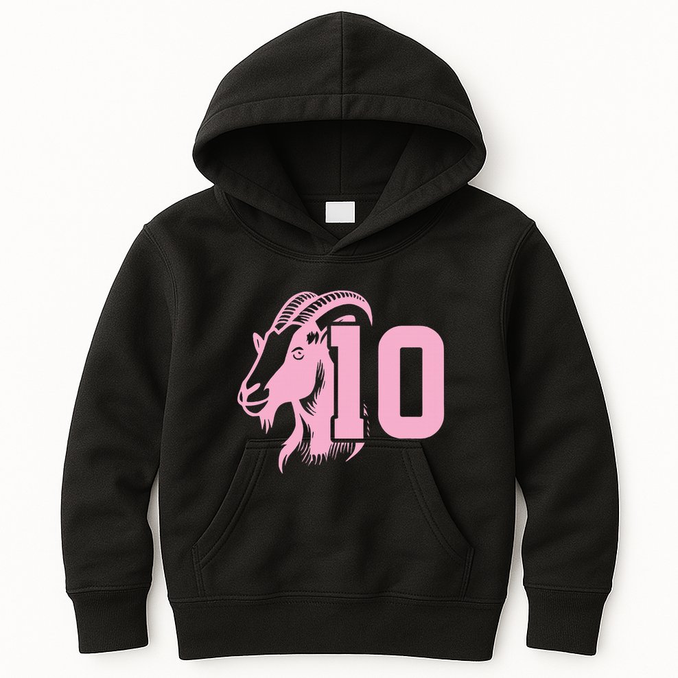 Goat Miami Mvp 10 Greatest Of All Time Kids Hoodie