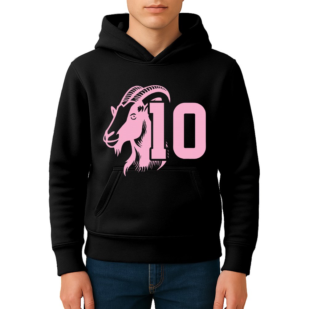 Goat Miami Mvp 10 Greatest Of All Time Kids Hoodie