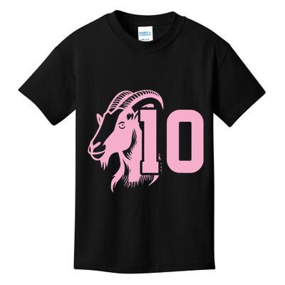 Goat Miami Mvp 10 Greatest Of All Time Kids T-Shirt