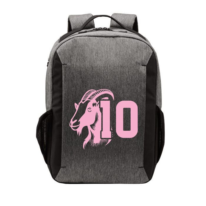 Goat Miami Mvp 10 Greatest Of All Time Vector Backpack