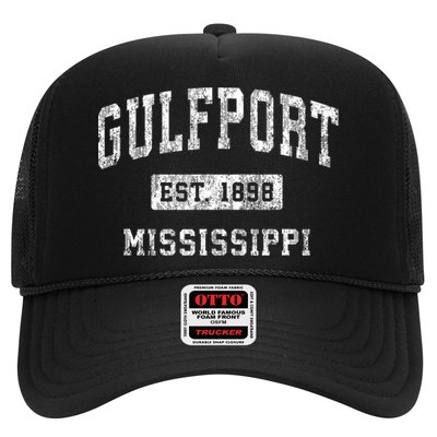 Gulfport Mississippi Ms Vintage Established Sports Hat