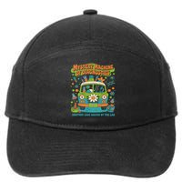 Groovy Mystery Machine Of Diagnostics Lab Tech Lab Week 2025  7-Panel Snapback Hat