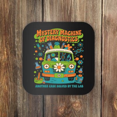 Groovy Mystery Machine Of Diagnostics Lab Tech Lab Week 2025  Coaster