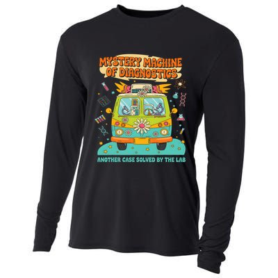 Groovy Mystery Machine Of Diagnostics Lab Tech Lab Week 2025  Cooling Performance Long Sleeve Crew