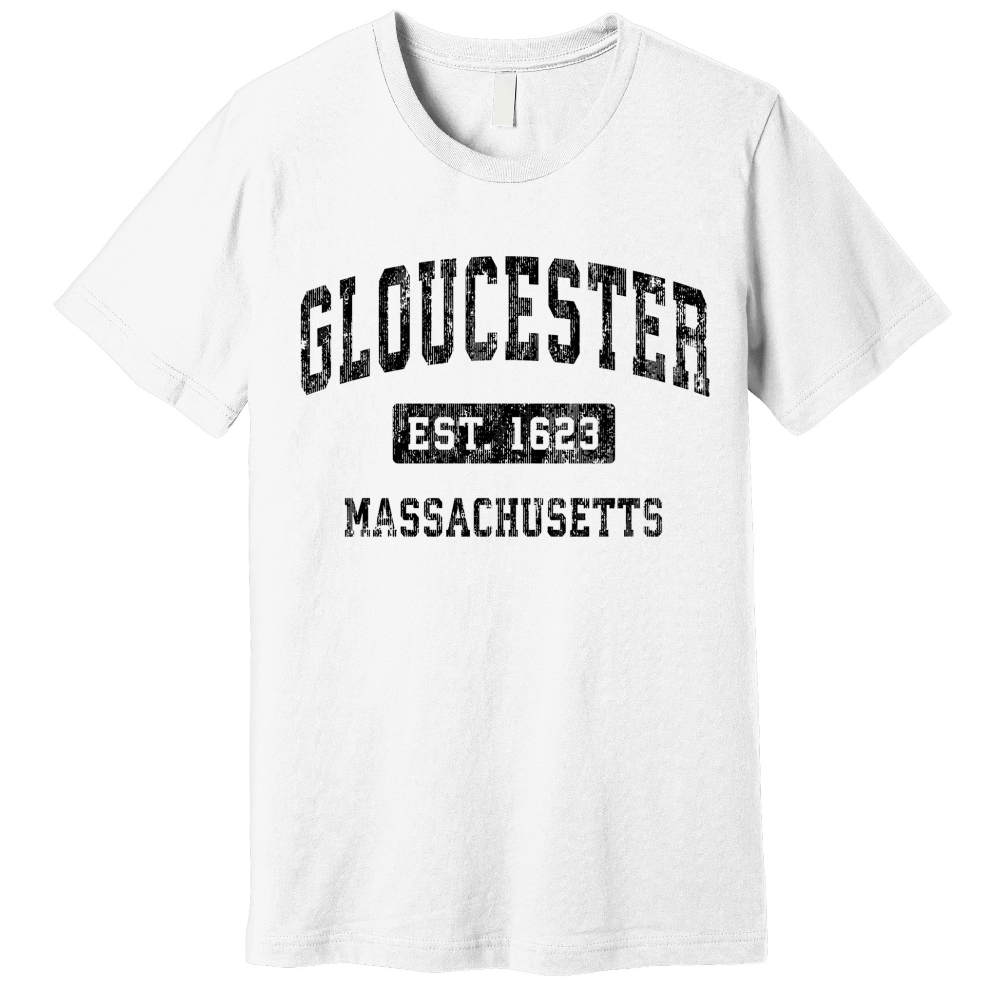 Gloucester Massachusetts Ma Vintage Established Sports Premium T-Shirt