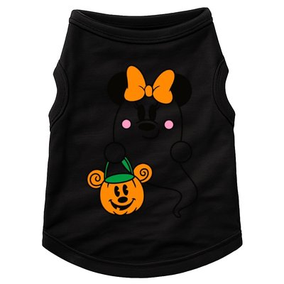 Ghost Minnie Mouse Halloween Trick Or Treat Halloween Doggie Tank